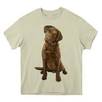 Mossy chesapeake bay retriever Heavy Core Tee - LillyAllenDesigns