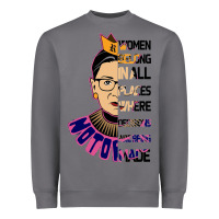 Rbg Ruth Bader Ginsburg Women Belong In All Places Heavyweight Sweatshirt | Teevron