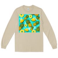 Mushroom blue pineapple Long Sleeve Tee - BarkalooDesign