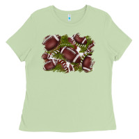 Matcha football background Ladies Tee - BarkalooDesign