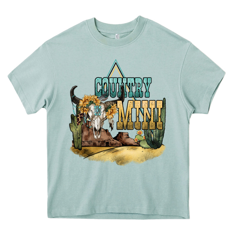 Country Mini Heavy Core Tee by NancyCooperArtShop | Teevron