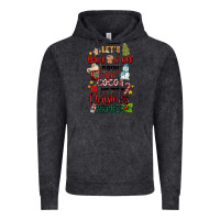 Vintage Black let's bake stuff drink hot cocoa and watch christm Vintage Hoodie - MaliasSmallBusiness