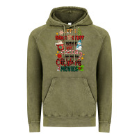 Vintage Olive let's bake stuff drink hot cocoa and watch christm Vintage Hoodie - MaliasSmallBusiness