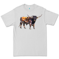 Texas Longhorn Bull Premium Tee | Teevron