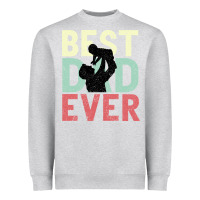 Heather Grey Best Dad Ever Heavyweight Sweatshirt - Bettercallsaul