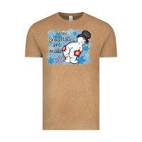 Vintage Camel how snowflakes are made winter christmas Vintage Tee - MaliasSmallBusiness