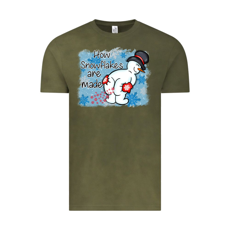 How Snowflakes Are Made Winter Christmas Vintage Tee by MaliasSmallBusiness | Teevron