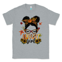 Heather Grey august girl Classic Tee - SublimationCraftShop