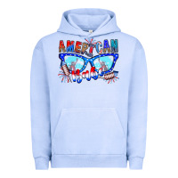 Pigment Grape Ice American babe Urban Hoodie - CowhideDigitalArt