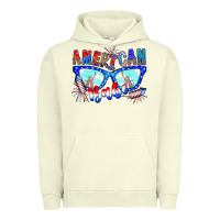 Pigment Pistachio American babe Urban Hoodie - CowhideDigitalArt
