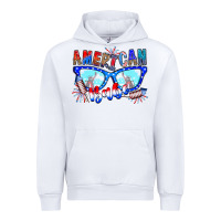 White American babe Urban Hoodie - CowhideDigitalArt