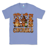 Colony Blue chilling with my gnomies bbs Classic Tee - BundleAndBundleShop