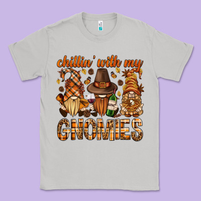 Chilling With My Gnomies Bbs Classic Tee Designed By Bundleandbundleshop