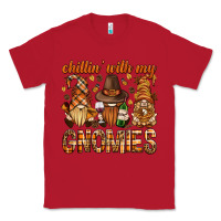 Red chilling with my gnomies bbs Classic Tee - BundleAndBundleShop