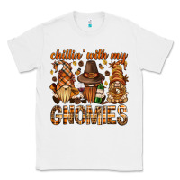 White chilling with my gnomies bbs Classic Tee - BundleAndBundleShop