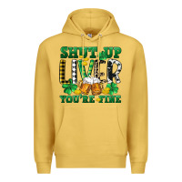 Antique Gold Shut up liver you're fine Premium Hoodie - CowGirlArtShop