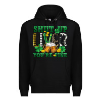Black Shut up liver you're fine Premium Hoodie - CowGirlArtShop