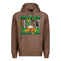 Chestnut Shut up liver you're fine Premium Hoodie - CowGirlArtShop
