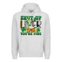 Dove Grey Shut up liver you're fine Premium Hoodie - CowGirlArtShop