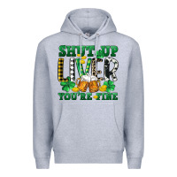 Heather Grey Shut up liver you're fine Premium Hoodie - CowGirlArtShop