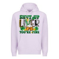 Lilac Shut up liver you're fine Premium Hoodie - CowGirlArtShop