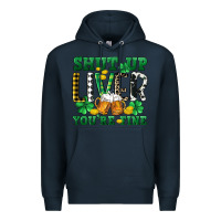 Navy Shut up liver you're fine Premium Hoodie - CowGirlArtShop