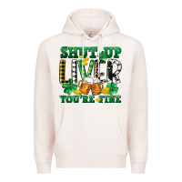 Pale Pink Shut up liver you're fine Premium Hoodie - CowGirlArtShop