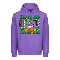 Purple Shut up liver you're fine Premium Hoodie - CowGirlArtShop