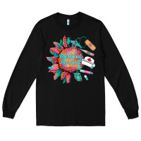 Black western  medical assistant  medical instruments Long Sleeve Tee - BarkalooDesign