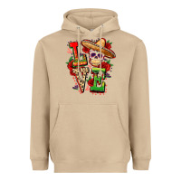 Mushroom Cinco de mayo love Heavyweight Hoodie - FaDigitalArtStudio