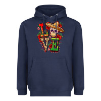 Navy Cinco de mayo love Heavyweight Hoodie - FaDigitalArtStudio