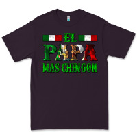 Plum El Papa Mas Chingon Mexican Premium Tee - LillyAllenDesigns