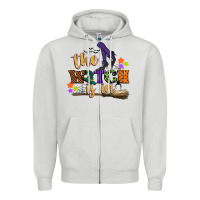 Dove Grey the witch is in Zipper Hoodie - CowGirlArtShop