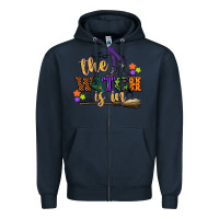Navy the witch is in Zipper Hoodie - CowGirlArtShop