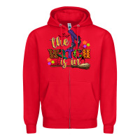 Red the witch is in Zipper Hoodie - CowGirlArtShop