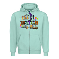 Seafoam the witch is in Zipper Hoodie - CowGirlArtShop