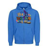 True Royal the witch is in Zipper Hoodie - CowGirlArtShop