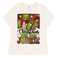 Bone Christmas tree cake junkie Ladies Tee - Jasminsmagicworld