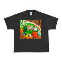 Pigment Black Coffee Cups St Patricks Day Tumbler Urban Heavy Tee - BundleAndBundleShop