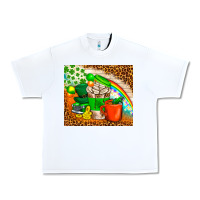 White Coffee Cups St Patricks Day Tumbler Urban Heavy Tee - BundleAndBundleShop
