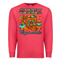 Cardinal Gobble Til You Wobble Coffee Mug Premium Sweatshirt - FaDigitalArtStudio