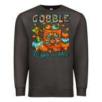Smoke Gobble Til You Wobble Coffee Mug Premium Sweatshirt - FaDigitalArtStudio