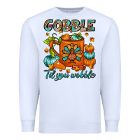 White Gobble Til You Wobble Coffee Mug Premium Sweatshirt - FaDigitalArtStudio