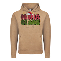 Vintage Coffee mama claus Vintage Hoodie - MaliasSmallBusiness