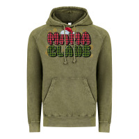 Vintage Olive mama claus Vintage Hoodie - MaliasSmallBusiness