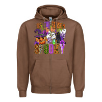Chestnut tis the season to be spooky Zipper Hoodie - CowGirlArtShop