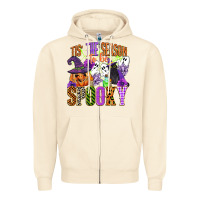 Sandshell tis the season to be spooky Zipper Hoodie - CowGirlArtShop