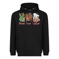 Easter Day Peace Love Easter Heavyweight Hoodie | Teevron