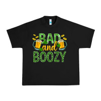 Black Bad And Boozy St. Patricks Urban Heavy Tee - BundleAndBundleShop