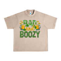 French Oak Bad And Boozy St. Patricks Urban Heavy Tee - BundleAndBundleShop